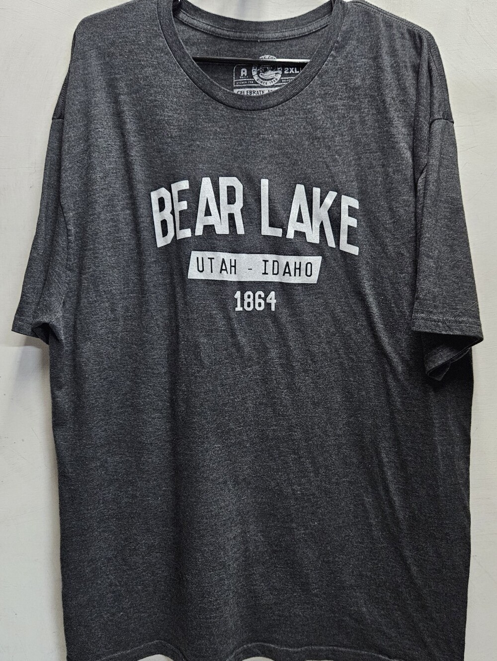 BEAR LAKE Utah-Idaho 1864 Graphic Tee Shirt 2XL Mens Unisex The Duck Company